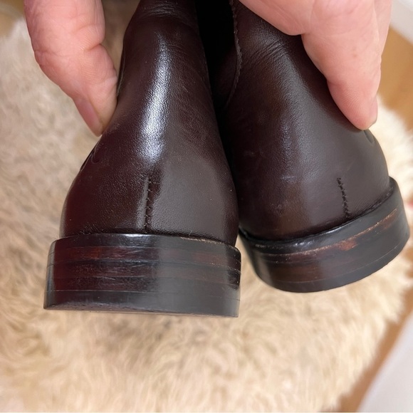 COACH CHEYENNE Over-the-Knee plush leather boots. Dark Brown. Size 6-½. - Picture 6 of 9